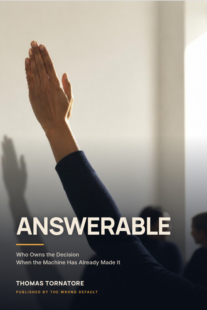 Answerable, cover